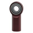 thumbnail image 1 of FK Rod Ends ALJF6 0.375 x 0.37-24 in. ALJF Series Female Aluminum Rod End, Hard Anodized Red - Right Hand, 1 of 1