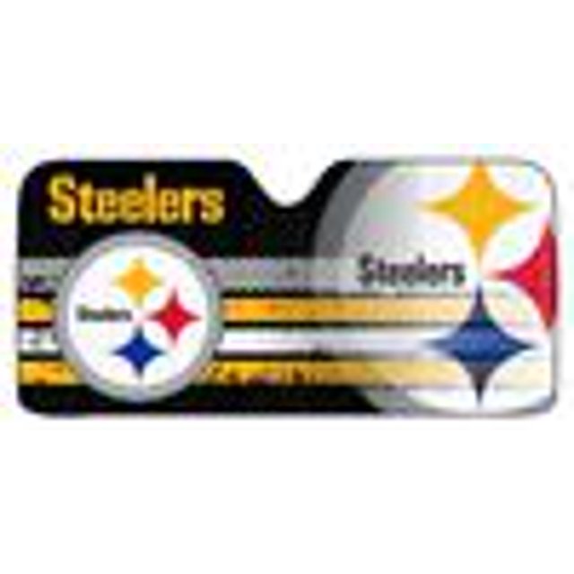 Pittsburgh Steelers Pare-Soleil Auto - 59"x27 Pouces