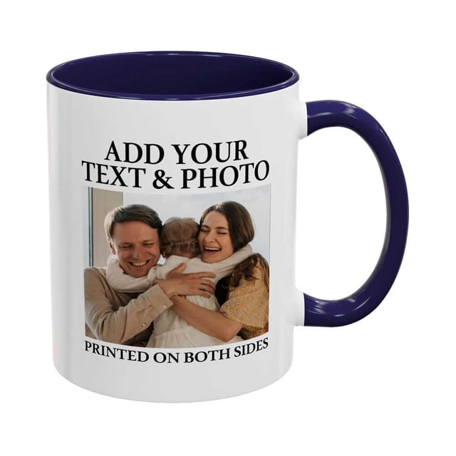 Photo Coffee Mug Customizable DIY Picture For Family Lovers Unique Keepsake Drinkware