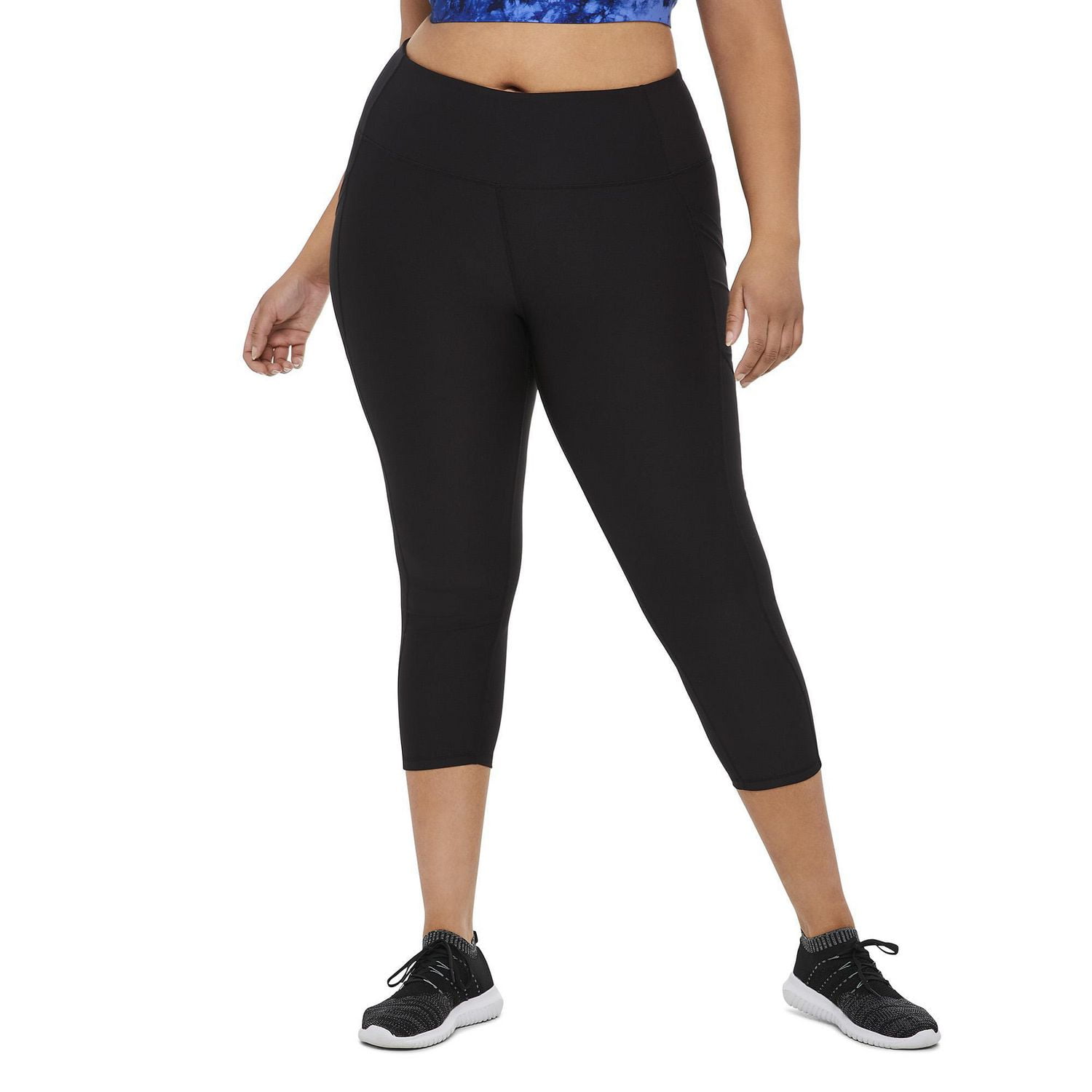Athletic Works Plus Women's High-Waist Capri Legging