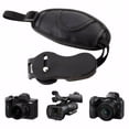 thumbnail image 4 of QualitChoice Hand Grip Camera Wrist Strap Leather Patent Design Belt Quick Release Accidental Prevention Holder DSLR Photography 6x3cm 1Set, 4 of 6