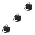 thumbnail image 3 of Youkk Stay Fashionable And Organized With These Versatile Handbags Fashionable black 3Set, 3 of 6