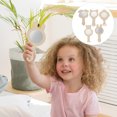 thumbnail image 4 of 10pcs Small Wooden Mirror Unfinished Handheld Mirrors Kids DIY Handmade Craft, 4 of 8