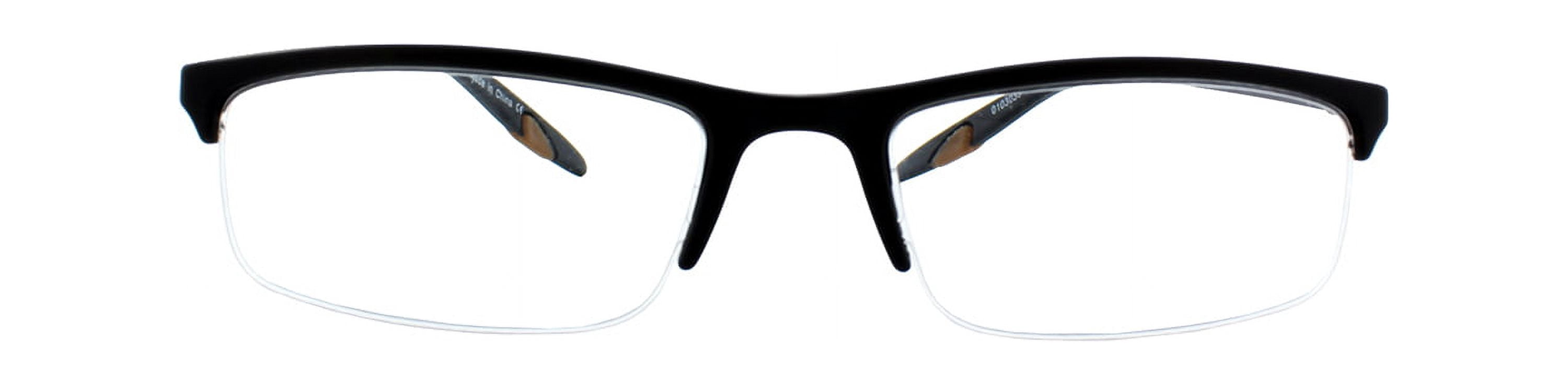 Select-A-Vision men's Sportex Ar4150 Brown Reading Glasses, 29 mm