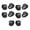 A, variant on 10Pcs Strap Strong Fixation Adjustable with Innovative Fastening Durable for Truck Workplace -