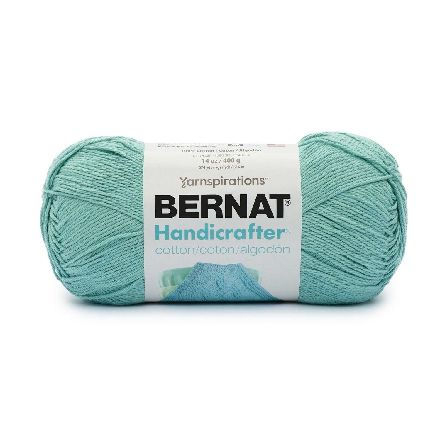 Bernat® Fil Handicrafter®, Coton #4 Moyen, 14oz/400g, 710 Yards