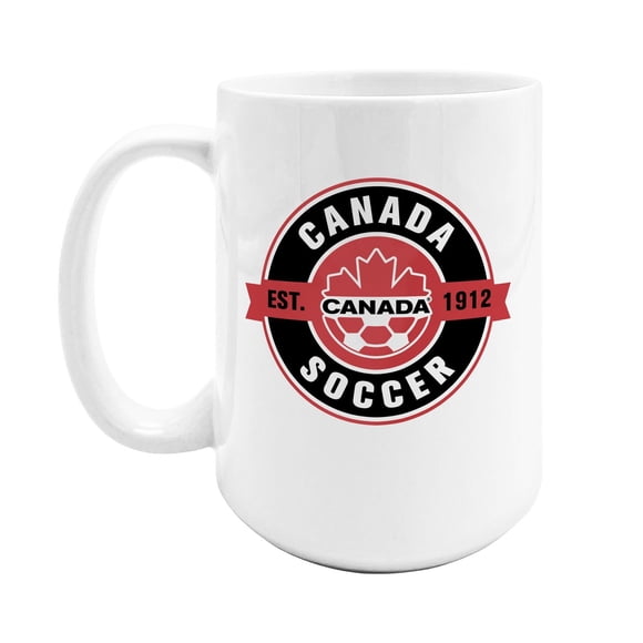 15 oz CANADA SOCCER COFFEE MUG