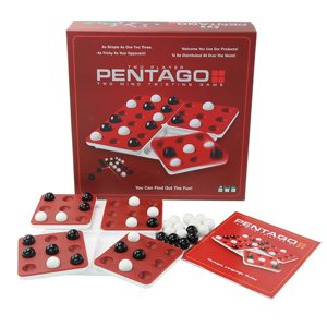 Dyfzdhu Pentago Board Game Family Bar Contest Game Chess Children Classic Game Intellectual Development Toy