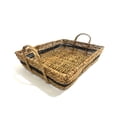 thumbnail image 1 of Hometrends Woven Paper & Rush Serving Tray, 1 of 7