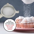 thumbnail image 2 of Starfrit Stainless Steel Strainer, 4" (10 cm), Fine Mesh, Hand Wash, 2 of 6