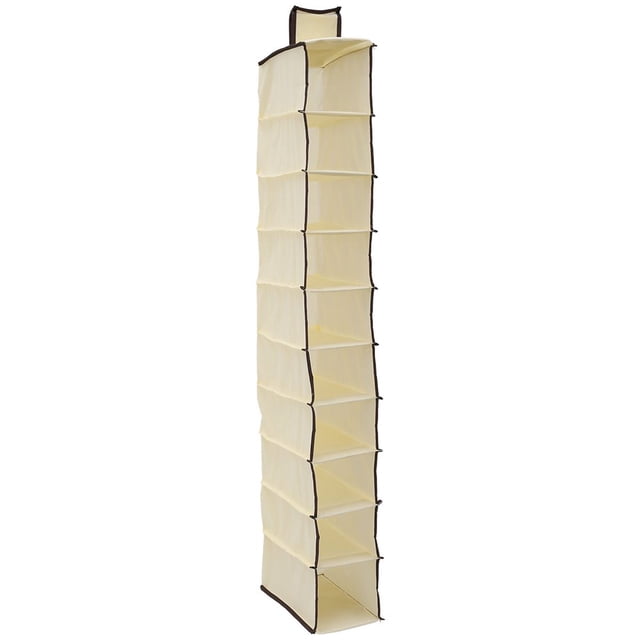 10 Shelf Hanging Shoe Storage Organizer Hanging Shoe Shelves Collapsible Wardrobe Storage