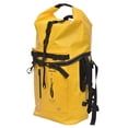 thumbnail image 3 of AFISHTOUR Sac à Dos à Roulettes en PVC Imperméable de 35 L pour le Cyclisme, la Moto et les Aventures en Plein Air - Jaune, 3 of 7