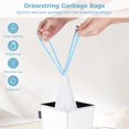 thumbnail image 3 of 10 Rolls Drawstring Garbage Bags, Small Trash Bags, Mini Garbage Bags, Thickened Drawstring, Generous Capacity, for Home Office Kitchen, 3 of 7