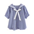 thumbnail image 1 of Chemise Classique pour Femmes à Boutons Haut Basique Polyvalent pour Usage Quotidien Blouse Décontractée Confortable avec Col Intemporel, 1 of 3