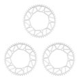 thumbnail image 4 of Ruiboury Lightweight And Easy To Install - Smooth Operation Chain Ring For Bicycles Bicycles Crank Bike Chain 50T silver 3Set, 4 of 6