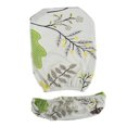 thumbnail image 1 of Housse de Bureau Housse Universelle Extensible pour Siège, Blanc-Feuilles 1, 1 of 5