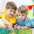 thumbnail image 3 of Sticker Book Toy Set Children Learning Training Playthings Cartoon Style Reusable Stickers Toys Kit Educational Plaything Prop Type 7, 3 of 9