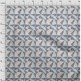 thumbnail image 4 of oneOone Polyester Spandex Blue Fabric Tribal Craft Projects Decor Fabric Printed By The Yard 56 Inch Wide, 4 of 4