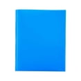 thumbnail image 1 of ZTTD 1Pcs Plastic 2 Pocket Folders with 3 Prongs, Twin Pocket File Folders with Fasteners, Bulk 3-Clasp Folders with Fasteners, Tear-Resistant, Long Lasting Acid-Free Poly (Type4-Blue), 1 of 5