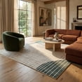 thumbnail image 4 of Rug Branch Eclipse Mid-Century Modern Indoor Area Rug, Beige Green, Abstract - Living Room, Bedroom, Dining Room, and Office, 4 of 7