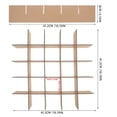 thumbnail image 2 of EASTIN 8pcs Cardboard Moving Boxes With Dividers Glassware Dishes Shipping Carton Dividers Glassware Packaging Dividers For Kitchen Storage Moving Supplies, 2 of 8