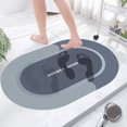 thumbnail image 1 of Yhmxh Bathroom Rugs Bath Rug Super Absorbent Quick Dry Non Slip Backing Washable Bathroom Floor Mats Shower Rugs For In Front Of Bathtub Shower Room Living Room Rug Bath Mat, 1 of 7