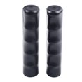 thumbnail image 4 of 2Pcs Wheelbarrow Rubber Handles, Round Tubes Black Replacement Universal Handles, 4 of 9