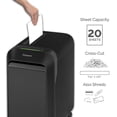 thumbnail image 3 of Fellowes® Powershred® LX190 Cross-Cut Shredder, 3 of 7