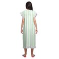 thumbnail image 4 of Moomaya Chemise de Nuit d'Allaitement à Col Rond Imprimée pour Femmes en Coton, 4 of 6