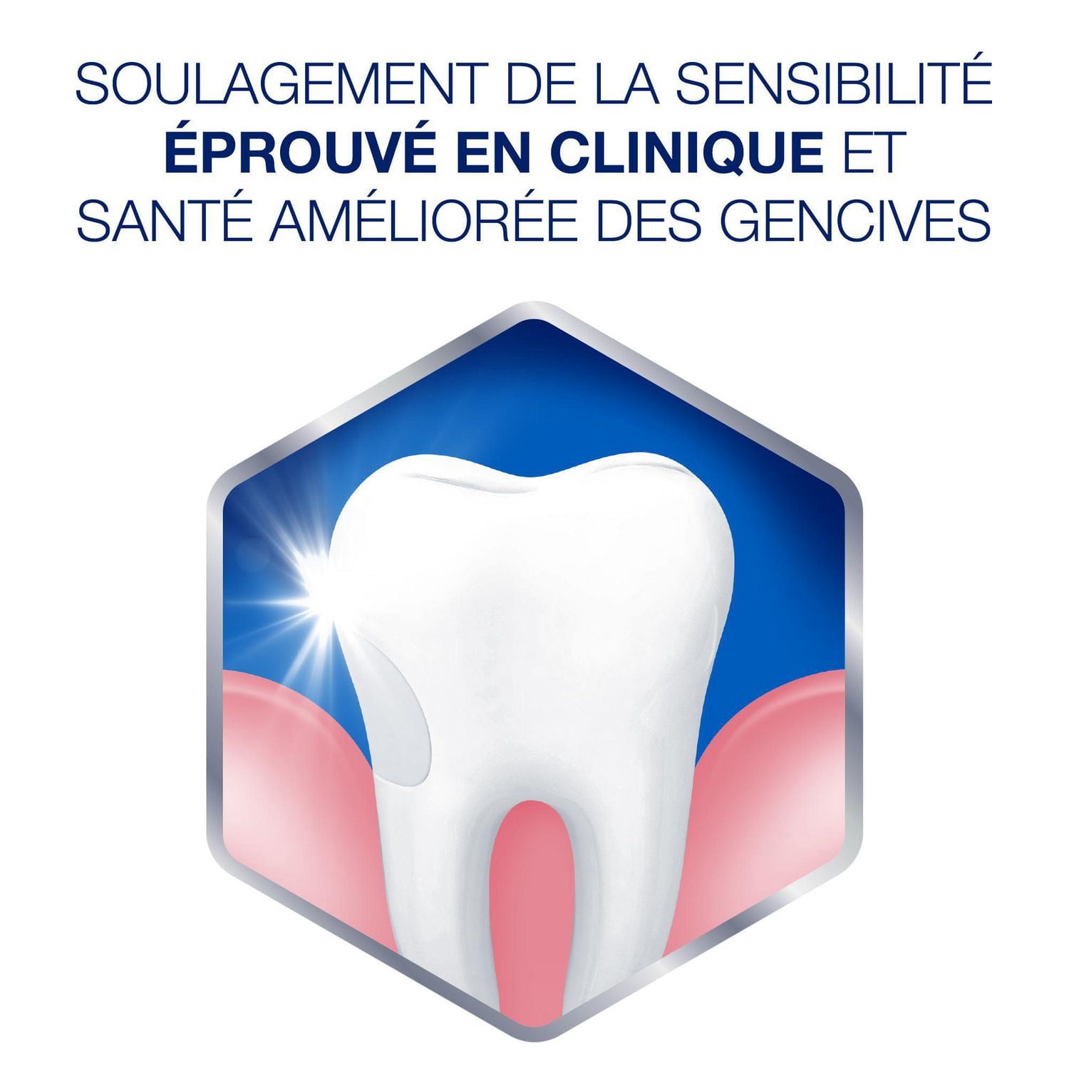Dentifrice Sensodyne pour dents sensibles et saignement de gencives, dentifrice au fluorure, menthe, 75 mL