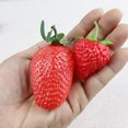 thumbnail image 3 of 10 Pieces Artificial Strawberry Fake Fruit Party Decoration Simulation Food Ornament Cute Showcase Home Kitchen Office, 3 of 6