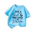 thumbnail image 3 of PMVFHDE Hauts Tendance pour Filles T-Shirts Tunique Graphique T-Shirt pour Fille T-Shirt pour Filles Hauts Manches Courtes Hauts Tube pour Filles Enfant Filles Mignon Graphique Col Rond T-Shirt Manches Courtes T-Shirt d'Été Bleu,11-12 Ans, 3 of 5