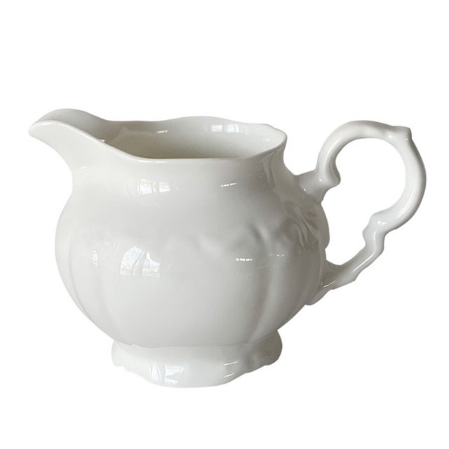 Large Capacity Milk Jug Ceramic Coffee Milk Jar Afternoon Tea Creamer Pitcher