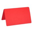 thumbnail image 1 of Unique Bargains Blank Greeting Cards,50pack Favor Decor Foldable Blank Card ,Red Card Paper, 1 of 5