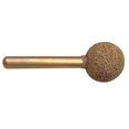thumbnail image 3 of koolsoo Forme de Boule Ronde Diamant Tête de Meulage Forets Outils Rotatifs 18mm 100 Grains, 3 of 7