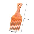 thumbnail image 4 of Hair Comb Insert Afro Hair Pick Comb Hair Fork Comb Hairdressing Styling Tool for Man & Woman, 4 of 4