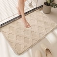 thumbnail image 4 of Thickened Absorbent Bathroom Rug - Non-Slip Toilet & Shower Mat for Wet Areas, Soft Plush Floor Carpet, 4 of 6