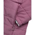 thumbnail image 3 of Reebok Girls' Long Stretch Reversible Puffer Coat, 3 of 9