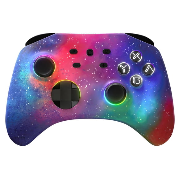 Surge Wireless Pro Controller for Nintendo Switch, Switch 2, Windows PC, Steam Deck, Android & iOS - Supernova Edition
