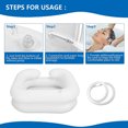 thumbnail image 4 of Bassin Gonflable pour Laver les Cheveux, Bassin de Shampooing de Chevet Portable en PVC pour Post-Opération, 4 of 8