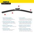 thumbnail image 4 of Rain-X Silicone AdvantEdge All-Weather 18" Windshield Wiper Blade, 4 of 5