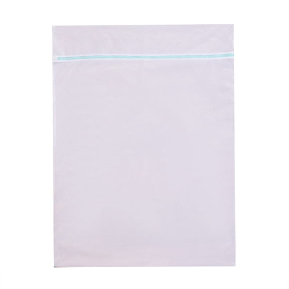 Binwennn Sacs à Linge en Filet Extra Larges Sac pour Machine à Laver en Filet Fin avec Fermeture Éclair Antirouille pour Literie Délicats Couverture 60x80cm Sac à Linge Double Panier à Linge en Filet Panier à Linge pour le Cégep