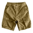 thumbnail image 4 of LIBRCLO Shorts Cargo pour Hommes avec Multiples Poches, Légers, Décontractés, de Plein Air, de Travail, pour la Randonnée et le Golf, 4 of 6