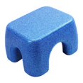 thumbnail image 3 of Siruishop Foot Rest Stool Footrest Stackable Ottoman Stable Stylish Seat Chair Change Shoe Blue, 3 of 8