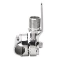 thumbnail image 4 of Marine Antenna Mount, Easy To Operate Adjustable Ratchet Base Mount 1in Thread Lever Action Handle  For Yachts For 7/8 To 1in Rail, 4 of 8
