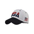 thumbnail image 1 of XZNGL American Flag Baseball Cap American Flag Independence Day Washed Baseball Cap Outdoor Soft Top Cap, 1 of 2