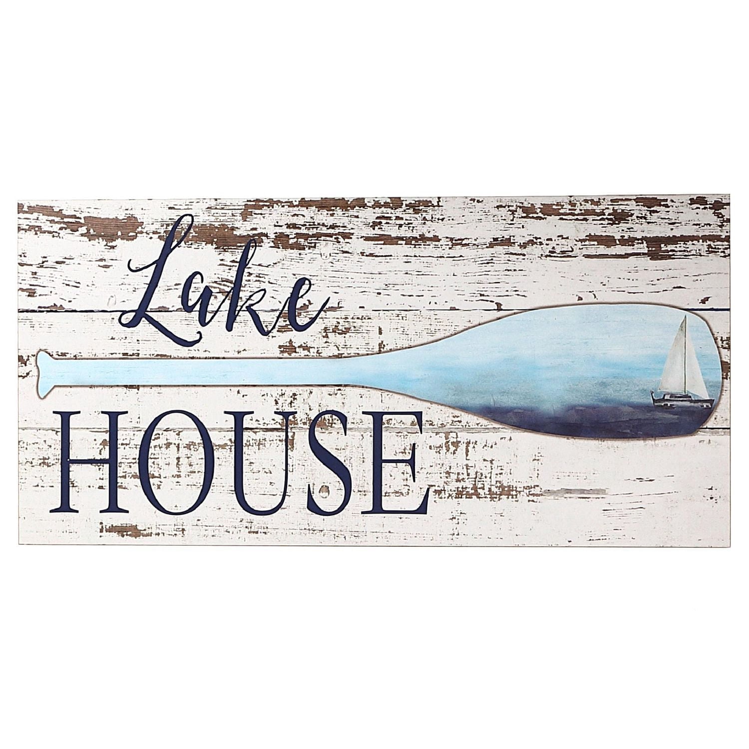 IH Casa Decor Mdf Plaque Murale De La Plaque Du Lac