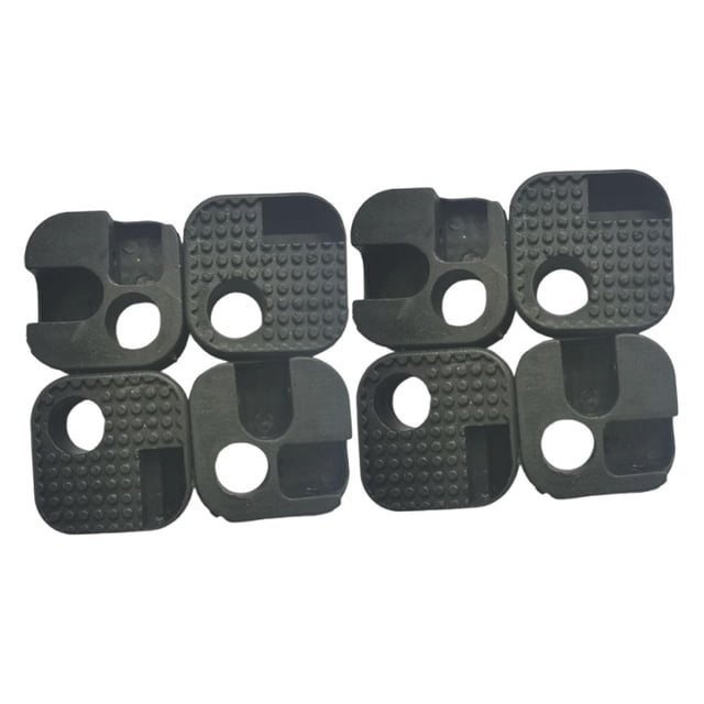 Flynix 8 Pcs Accessoires de Connecteur de Chaise de Camping Remplacement Robuste Noir Réparation Carré