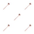 thumbnail image 1 of Redempat Cute Tea Spoon Exquisite Stainless Steel Spoon For Tea Drinking Teaware dog paw rose gold 1 5Set, 1 of 6