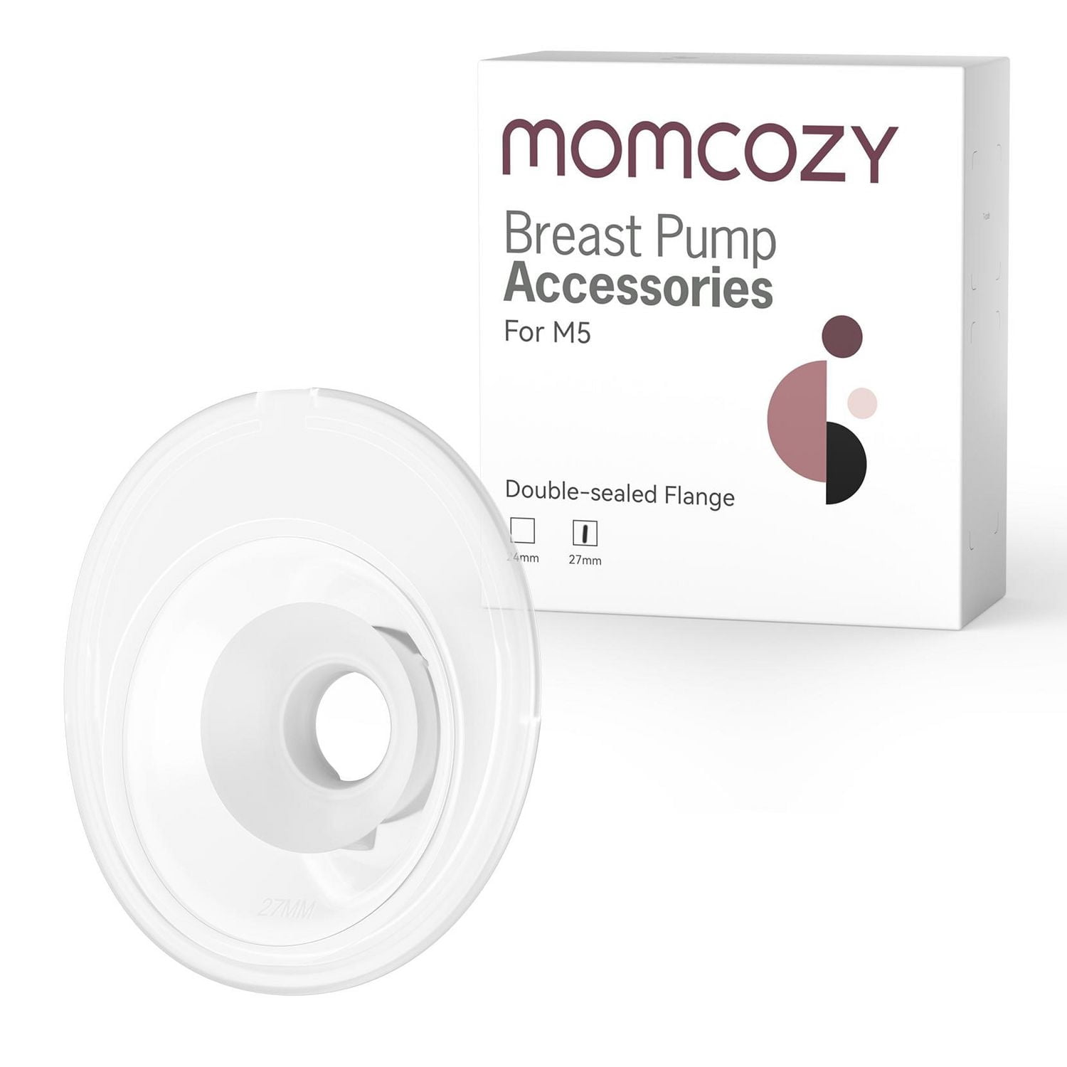 Momcozy 27mm Flange for M5 Breast Pump Replacement Accessories